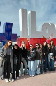 Alcune nostre alunne e docenti in Francia per un progetto STEM