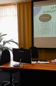 relatore incontro cittadinanza attiva in aula magna