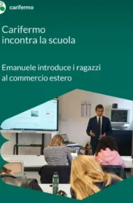 locandina Carifermo incontra la scuola
