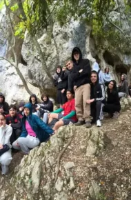 ragazzi classi quinte escursione in montagna
