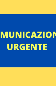 comunicazione urgente