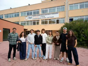 Visita delegazione ragazzi di Anglet alla sede CAT/GR